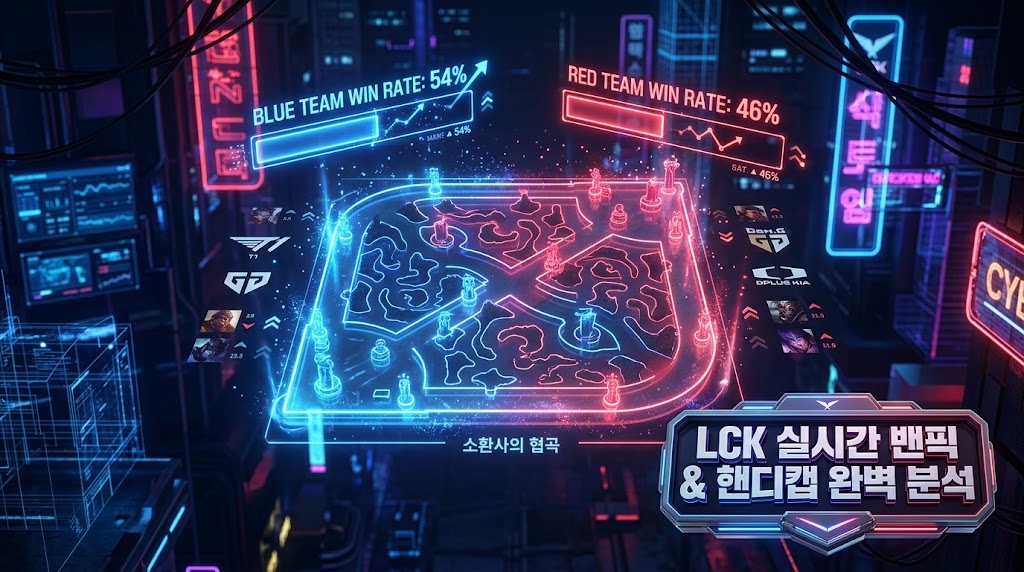 2026 롤 배팅 전략 및 LCK 실시간 핸디캡 완벽 분석 가이드