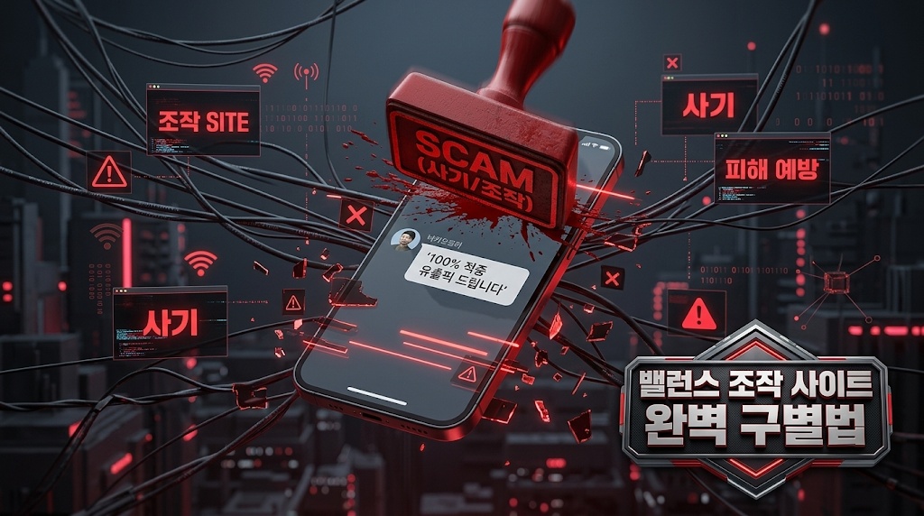 2026 미니게임 유출픽 사기 수법 및 실시간 조작 사이트 구별 가이드