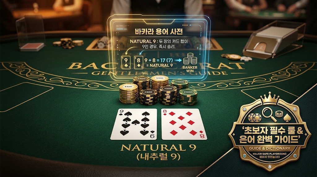 2026 바카라 용어 정리 및 초보자 필수 은어 완벽 해설 가이드