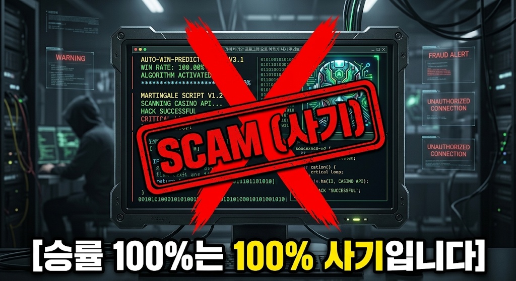 2026 바카라 프로그램 오토 예측기 사기 수법 및 완벽 예방 가이드