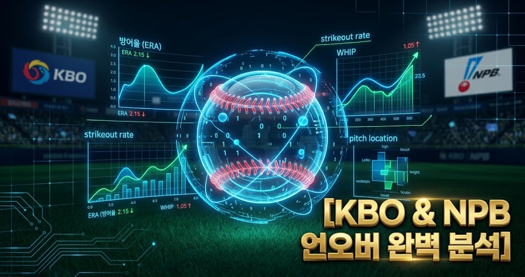 2026 야구 배팅 전략 및 KBO NPB 언오버 분석 완벽 가이드