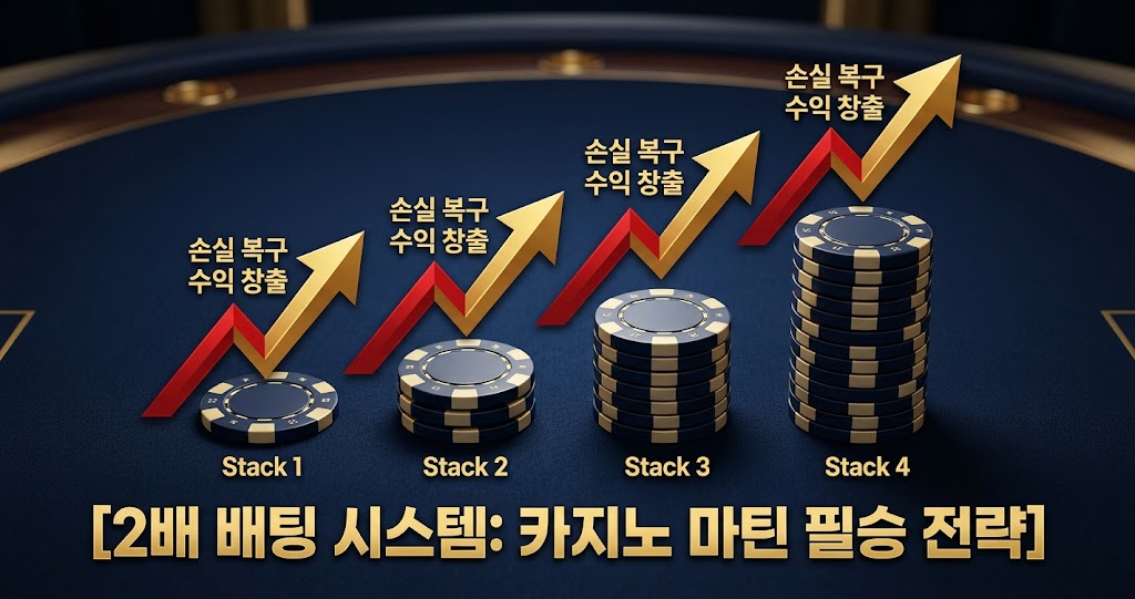 2026 카지노 마틴 배팅 수익 전략 및 무제재 사이트 완벽 가이드
