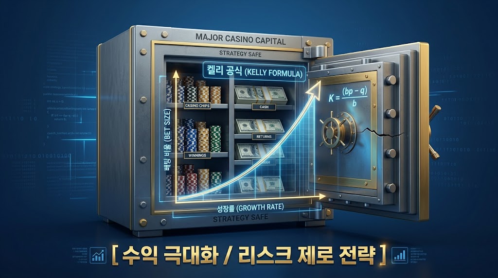 2026 카지노 자금 관리 노하우 및 켈리 공식 배팅 완벽 가이드