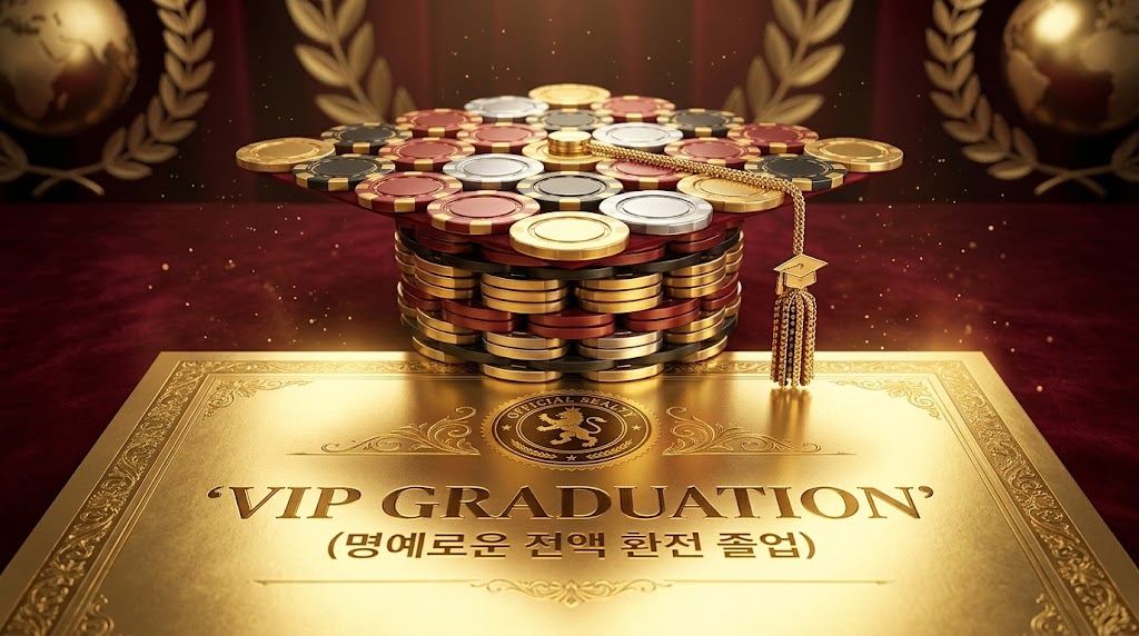 2026 카지노 졸업 기준 및 명예로운 VIP 환전 완벽 가이드